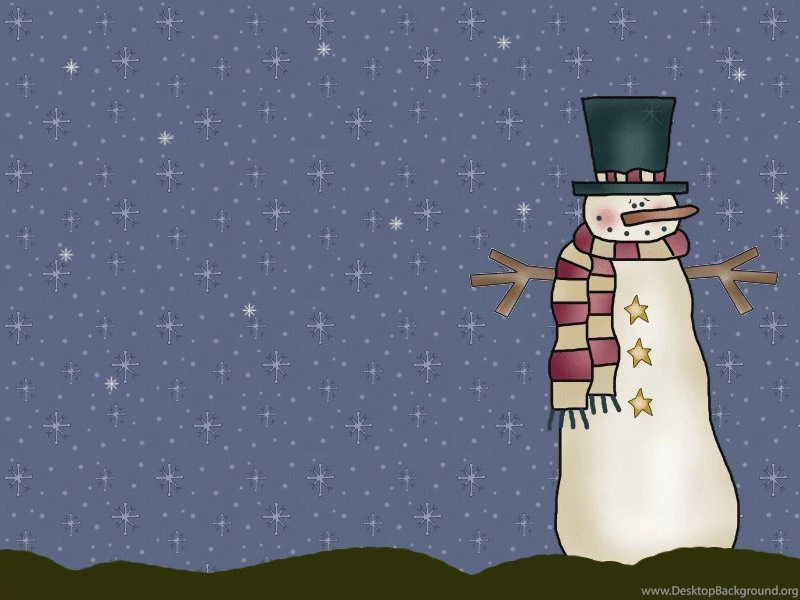 Animated Snowman W'paper Christmas Wallpapers (2825920) Fanpop
