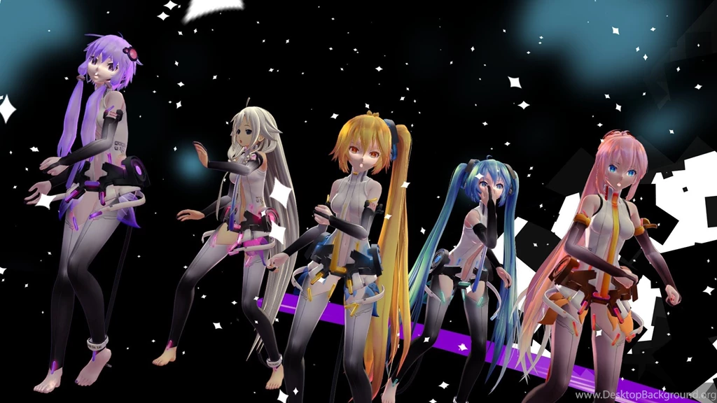 MMD)Miku,IA,Luka,Neru,Yukari Ikkitousen/ Ia Tyan YouTube