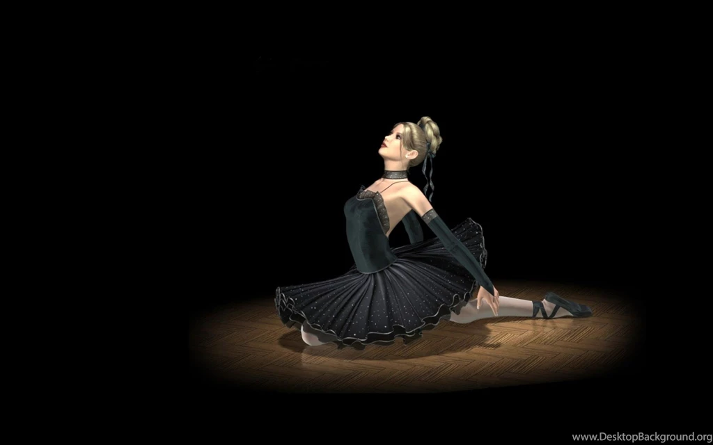 3D Ballet Dancer Widescreen Wallpapers