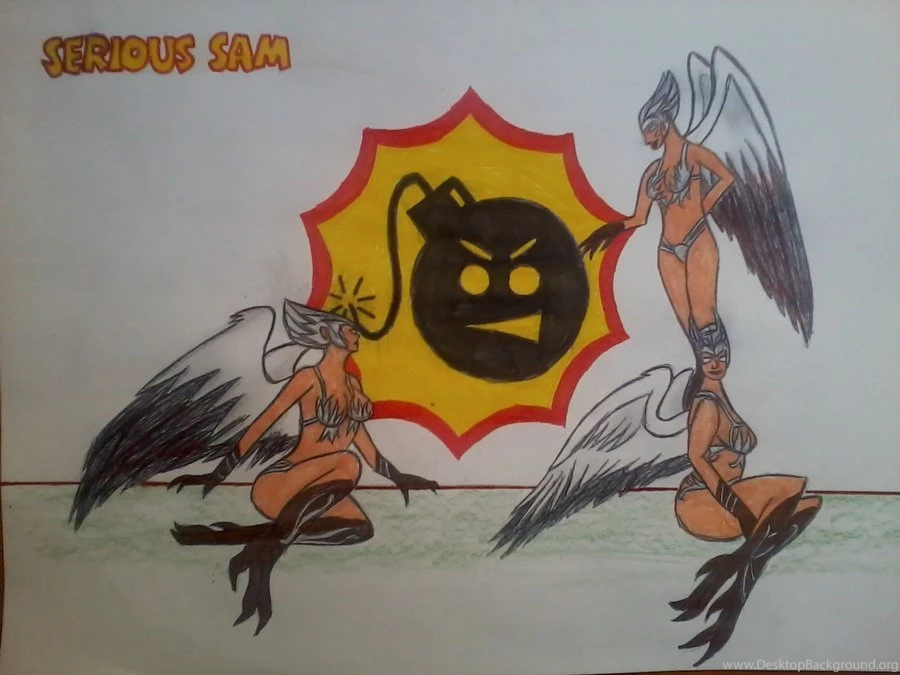 Wallpaper: Serious Sam By HarpieLady5NaziFan On DeviantArt