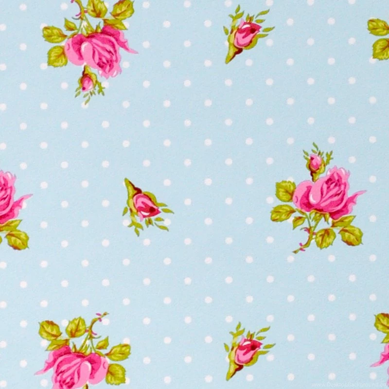 Pip Wallpapers Flowers Lightblue Farmhouseshop.se