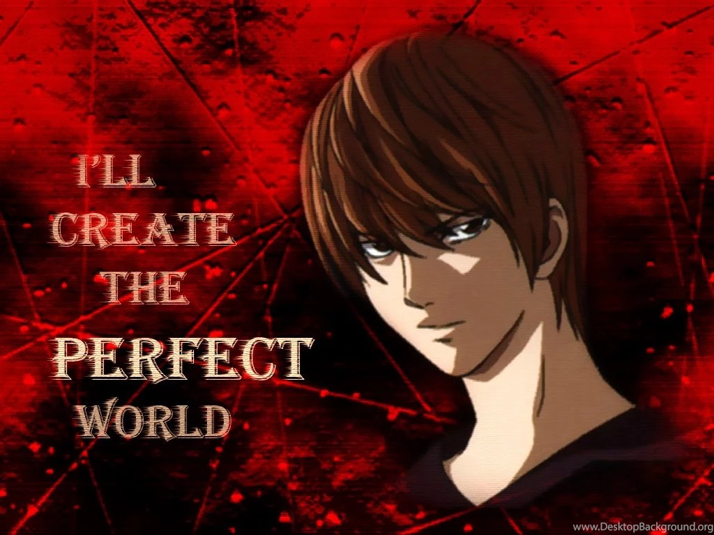 Anime, Boy, Death Note, Kira, Text Inspiring Picture On Favim ...