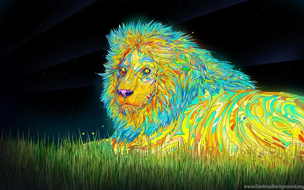 Wallpapers Cat Trippy Lsd Psychadelic With Resolution 1680x1050 ...