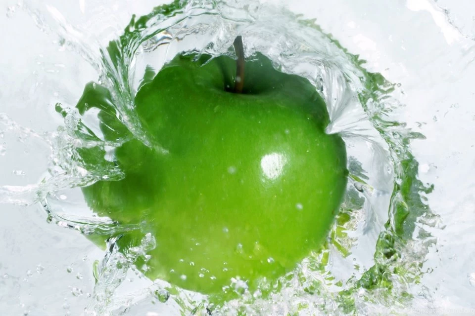 Green Apple Fresh HD Desktop Wallpapers : Widescreen : High ...