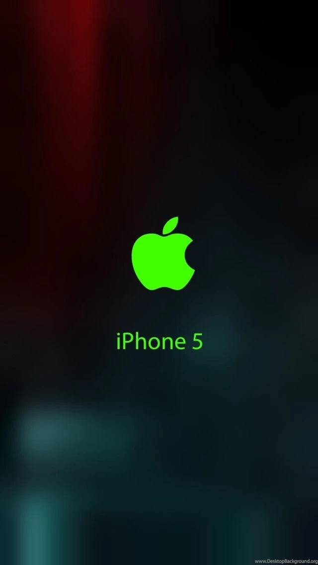 Lime Green Apple iPhone 5 Wallpapers (640x1136)