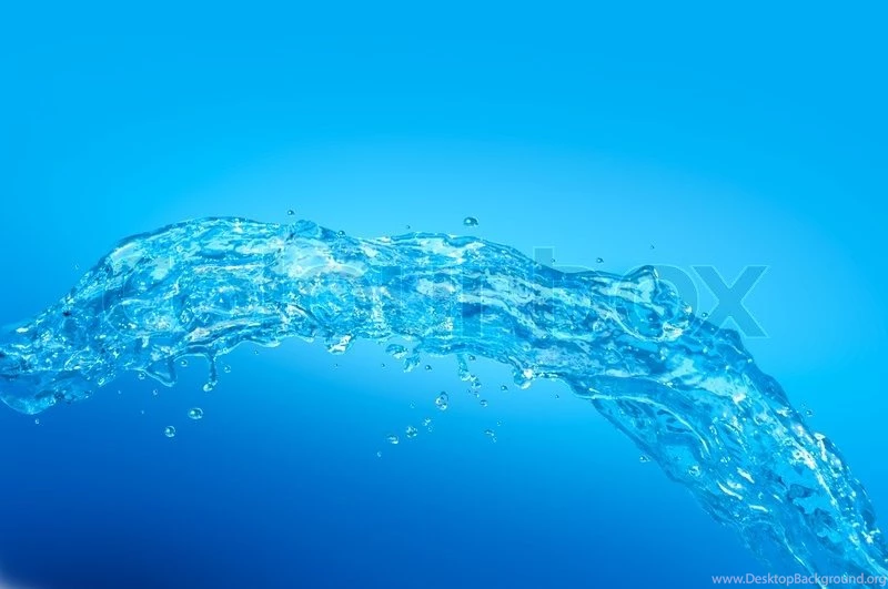 Illustration Of Cool Water Wave On Blue Backgrounds