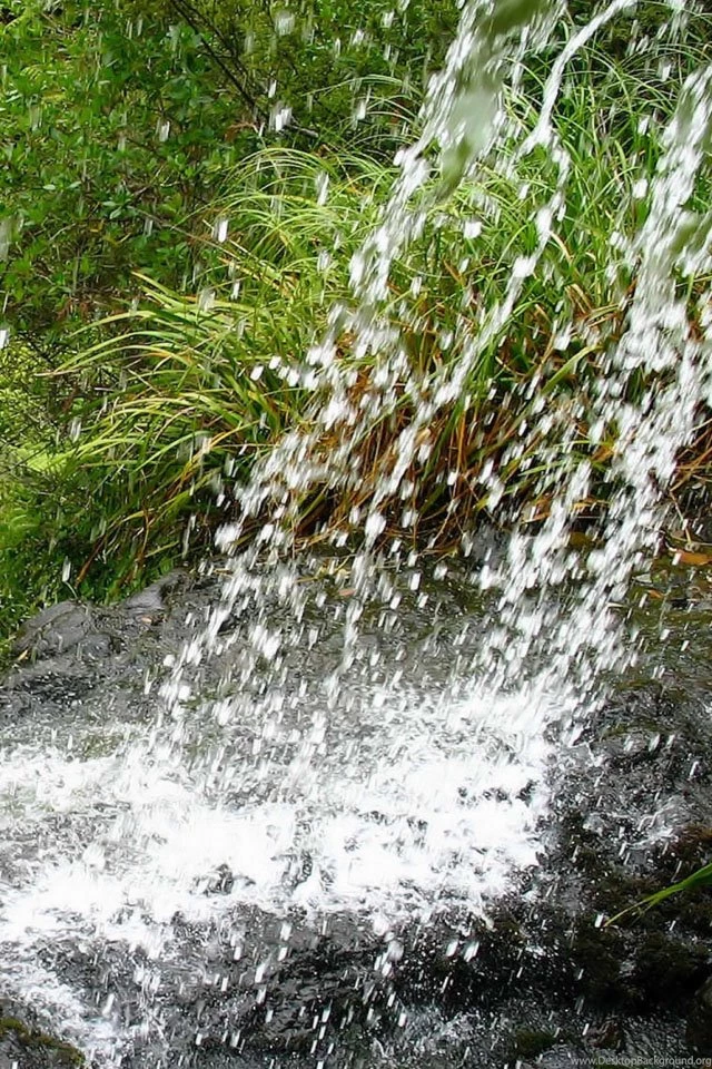 Beautiful Flowing Water iPhone Wallpapers Free, iPhone 4 Wallpapers ...