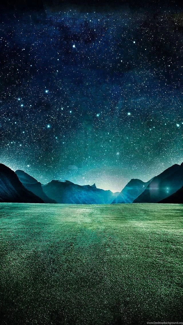 Starry Night iPhone 5 Wallpapers