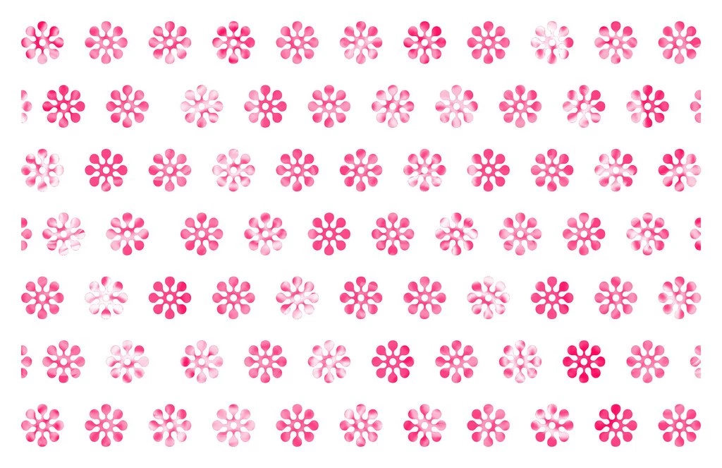 Pattern Pink Flowers PPT Backgrounds 1024x768 Resolutions, Pattern ...
