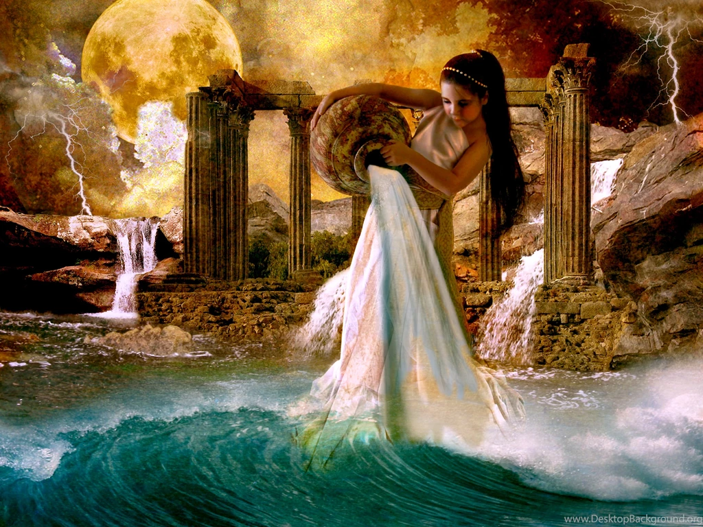 1 Aquarius Girl HD Wallpapers