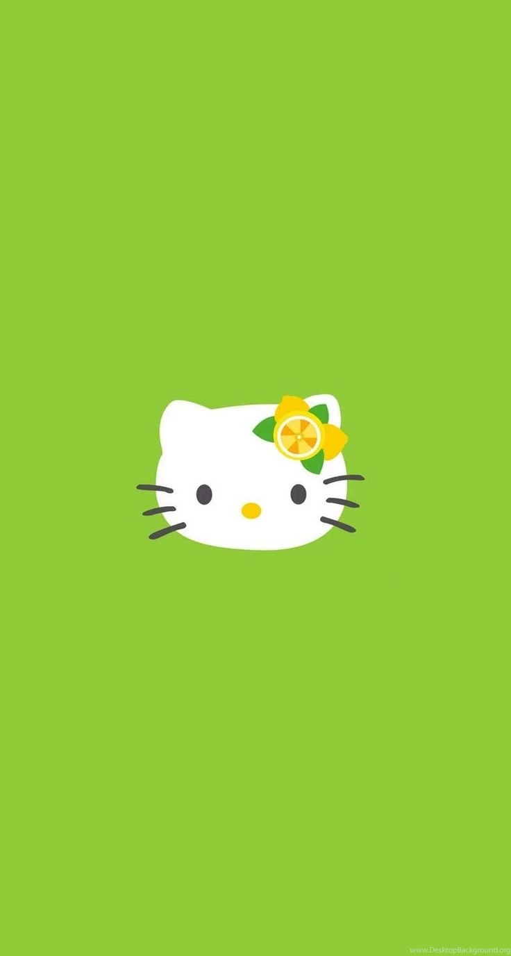 Hello Kitty Cute And Green iPhone Wallpapers @mobile9