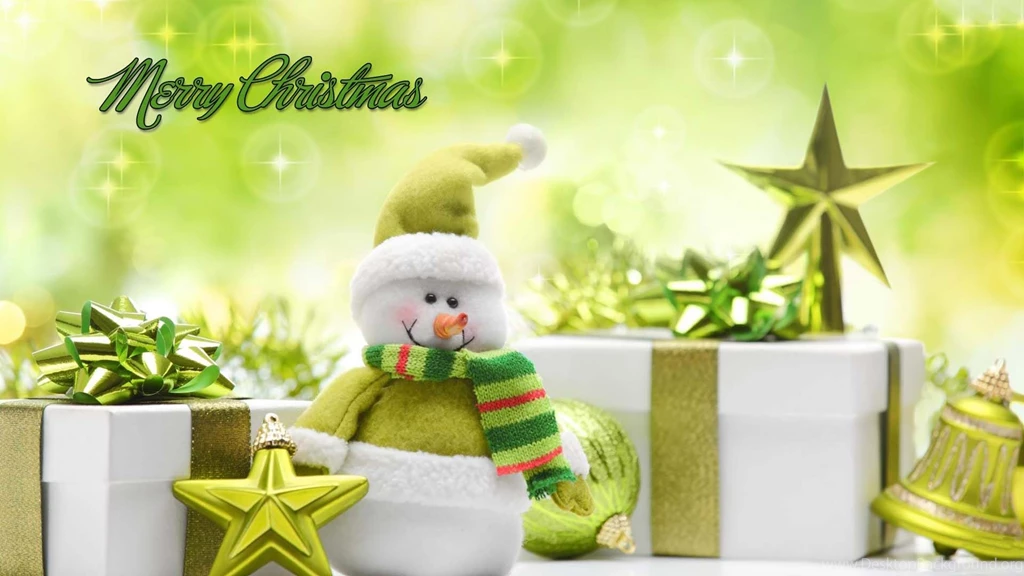 Cute Green Christmas Wallpapers