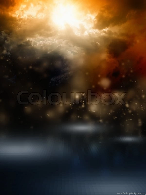 Apocalyptic Backgrounds Dark Dramatic Sky, Bright Sunlight ...