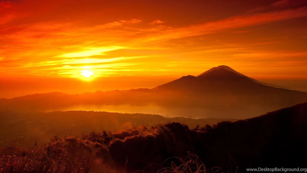 Orange Sunset Wallpapers HD   HD Images New