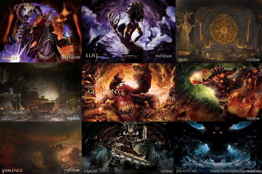 Image DI Circle Wallpaper.PNG Dante's Inferno Wiki Wikia