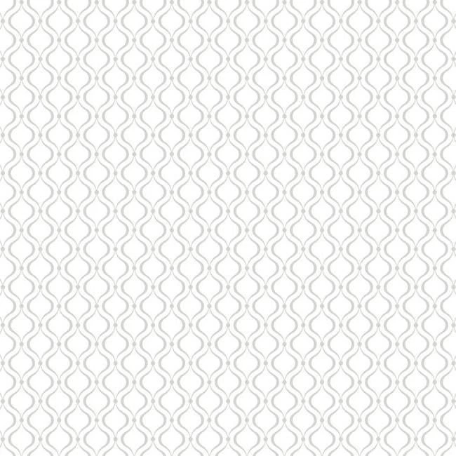 Glitter Trellis White Wallpapers