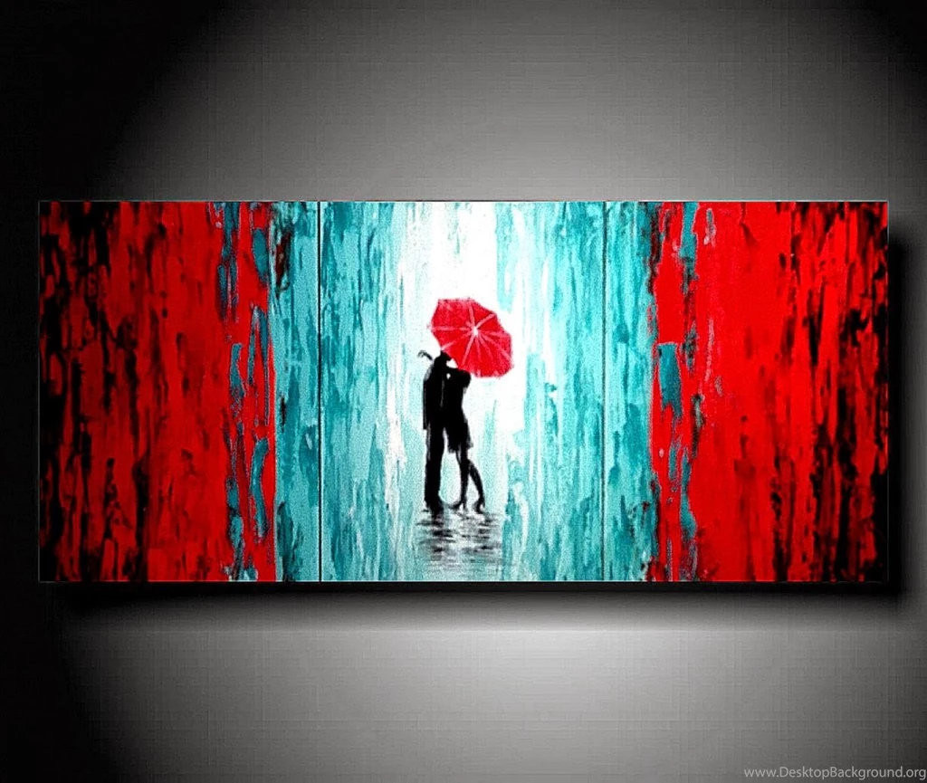 Abstract Paintings Of Love Wallpapers Hd