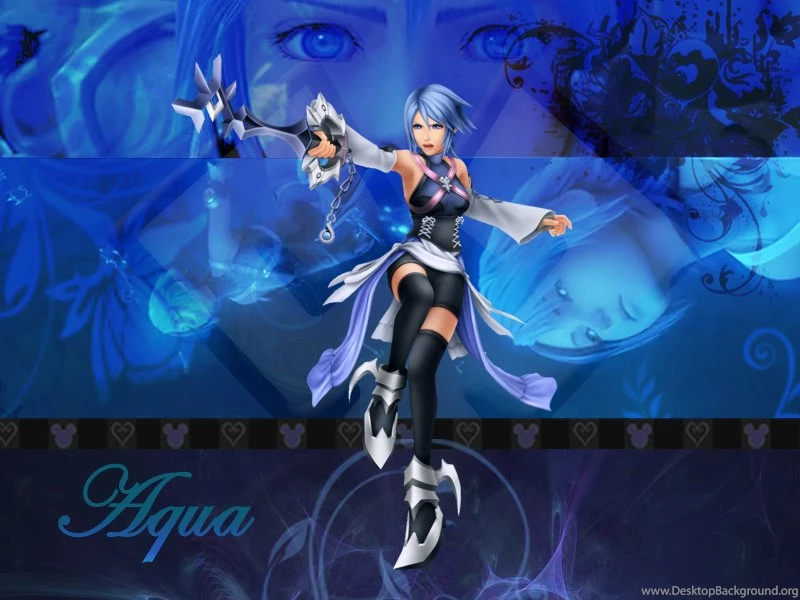 Kingdom Hearts Aqua By LumenArtist On DeviantArt