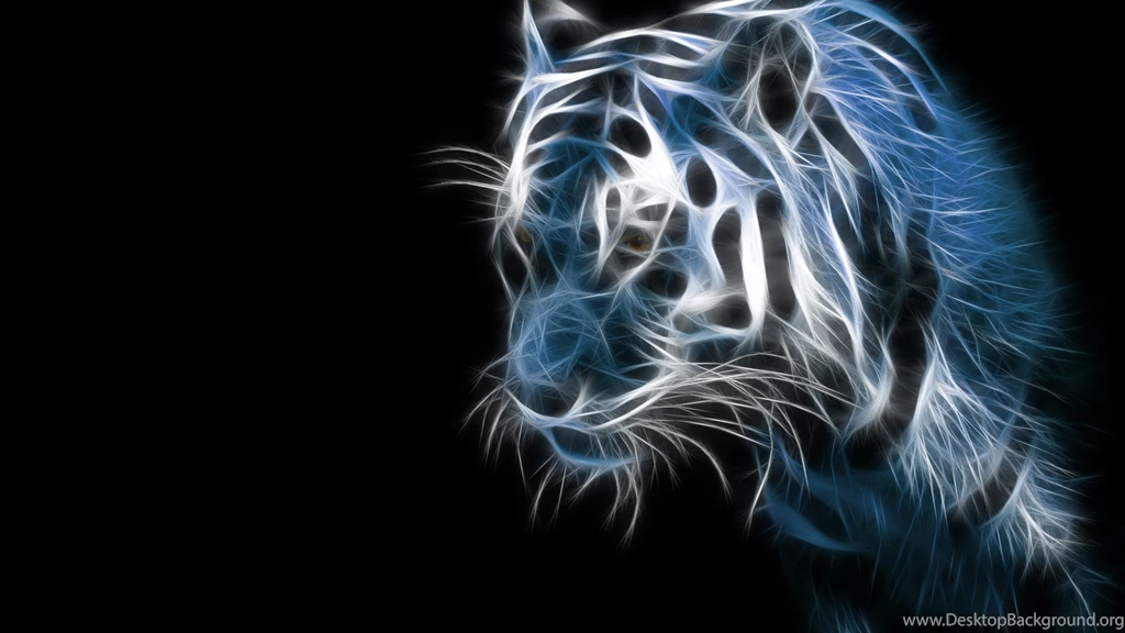 Black Art Tiger Image