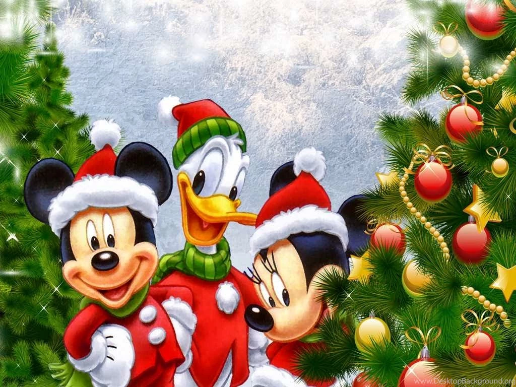 Merry Christmas Micky Mouse HD Wallpapers Free Download