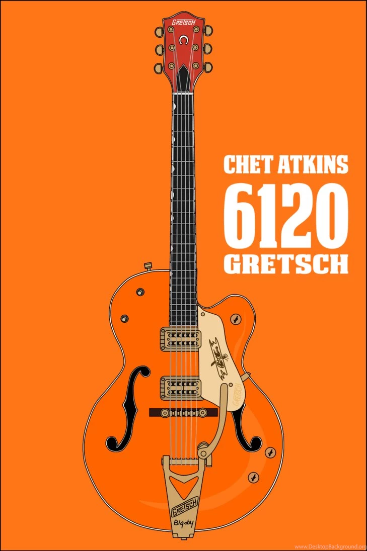 Gretsch 6120 By Pullerwhip On DeviantArt