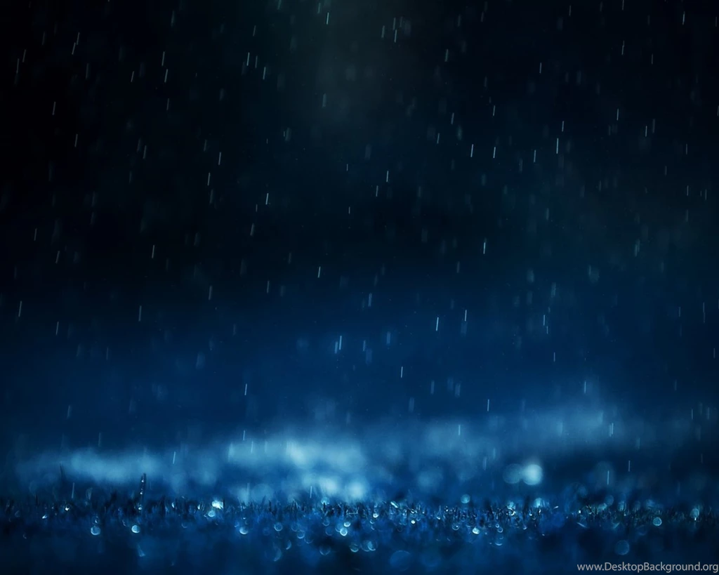 1280x1024 Blue Rain Desktop PC And Mac Wallpapers