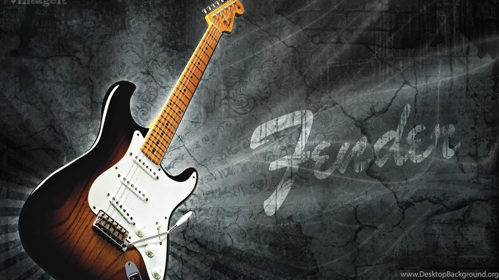 Wallpapers Fender Stratocaster Gretsch Bigsby And Cadillac Music ...