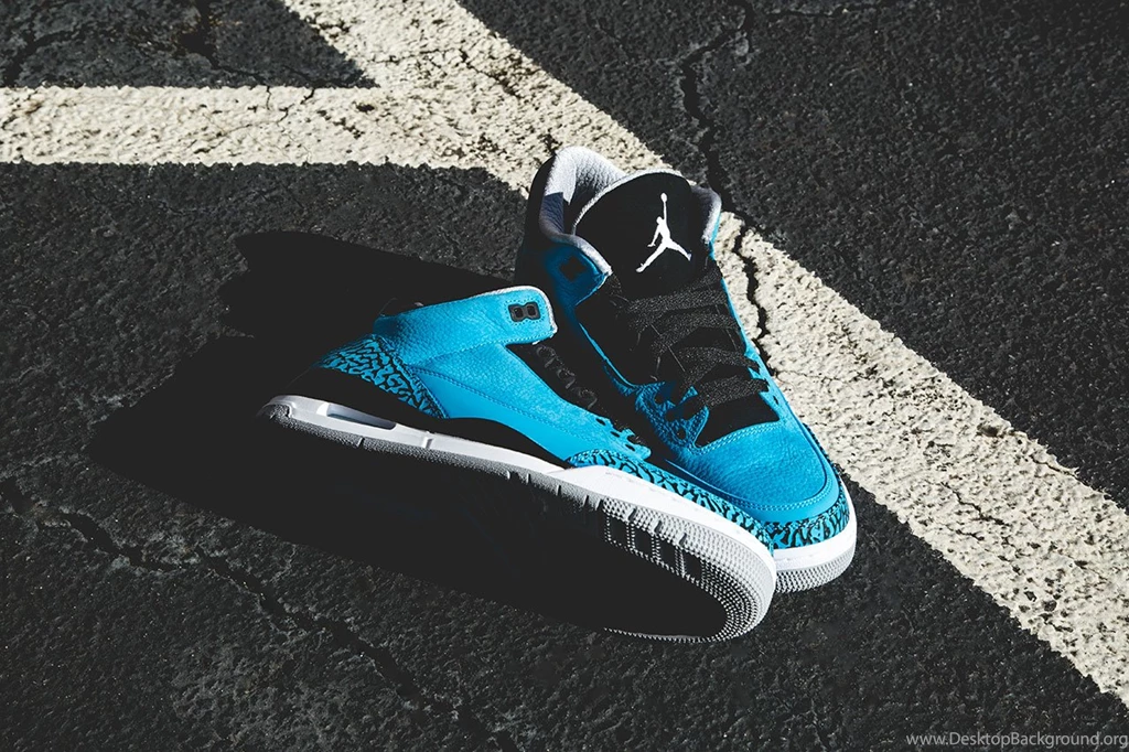 Air Jordan 3 Retro "Powder Blue" Brotherhood Mag