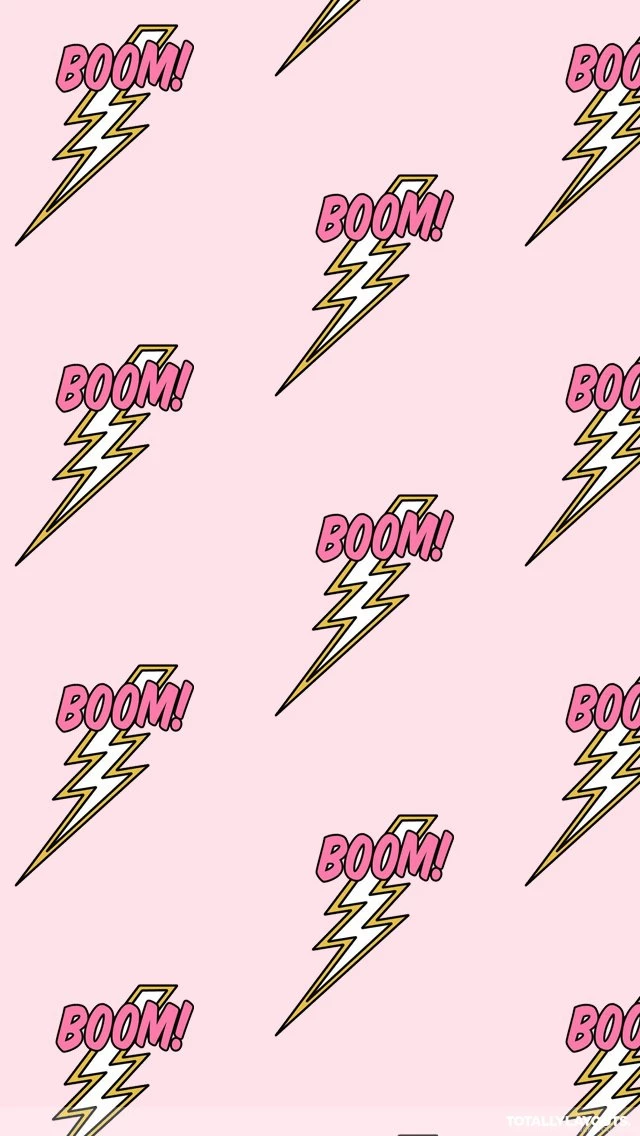 Boom Lightning Bolt iPhone Wallpapers
