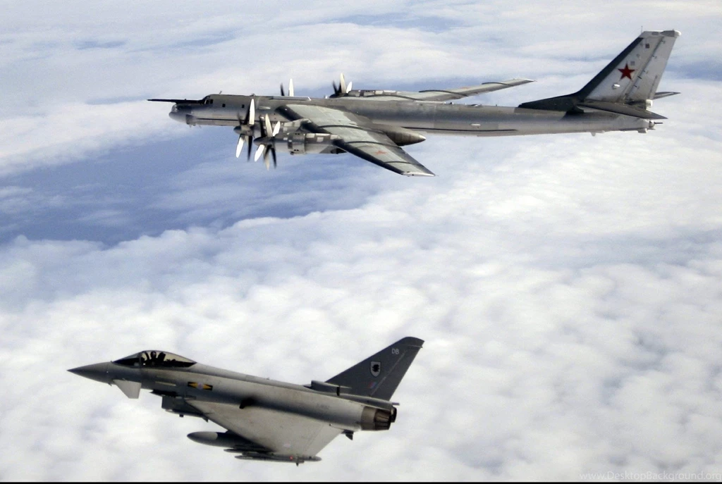 Aircraft Military Bomber Eurofighter Typhoon Tu 95 Bear Russian