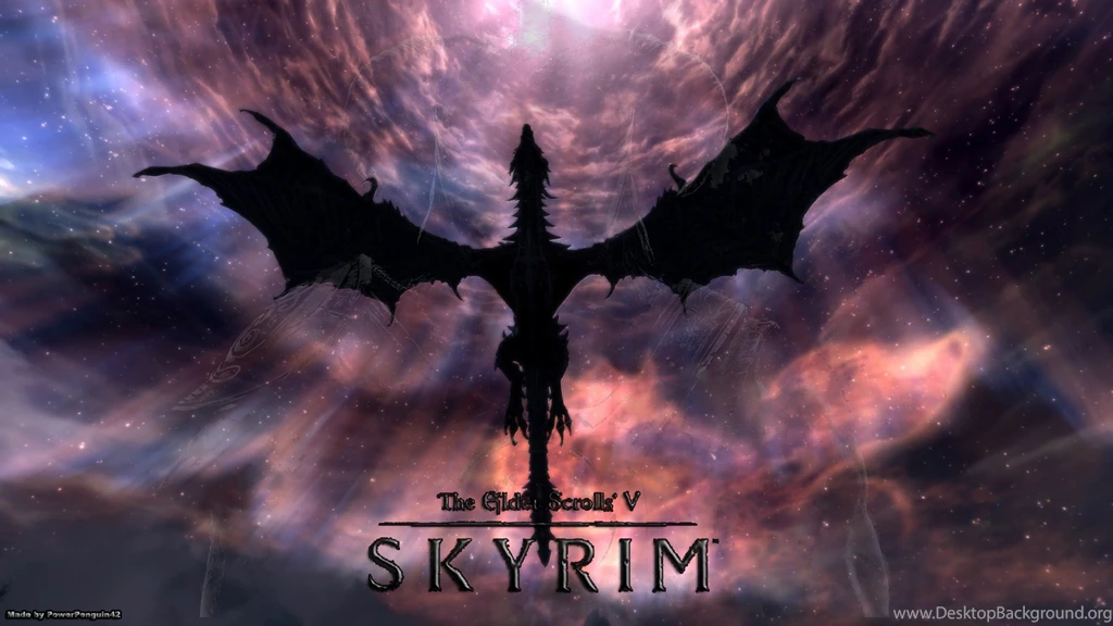 TES V: Skyrim   The Final Flight Of Alduin By PowerPenguin42 On ...