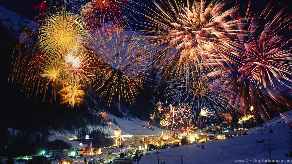 Cool Abstract Desktop Backgrounds: Fireworks FHDQ