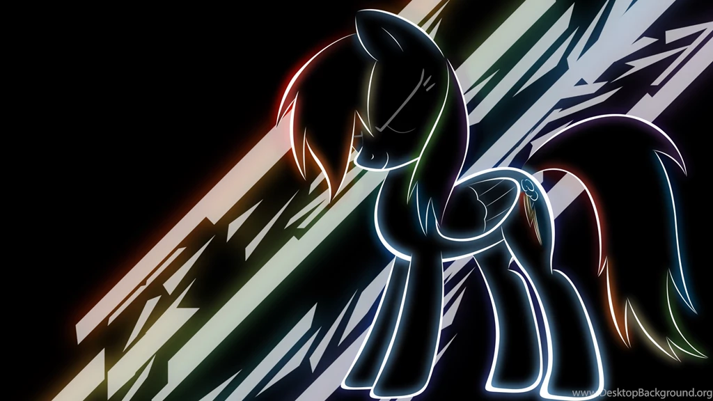 Rainbow Dash Neon Wallpapers By LikeMike213 On DeviantArt