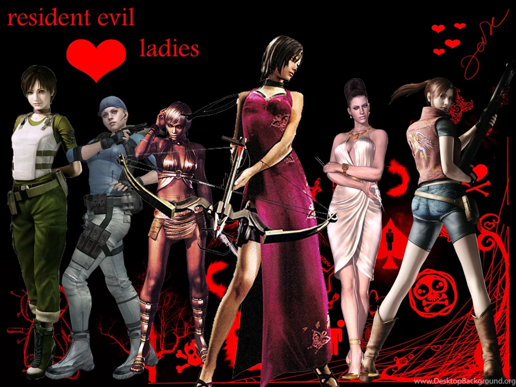 Resident Evil Ladies Wallpapers By Arinakennedy On DeviantArt
