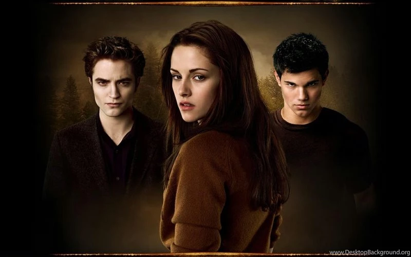 Twilight New Moon Kirsten Stewart Robert Pattinson Taylor Lautner ...