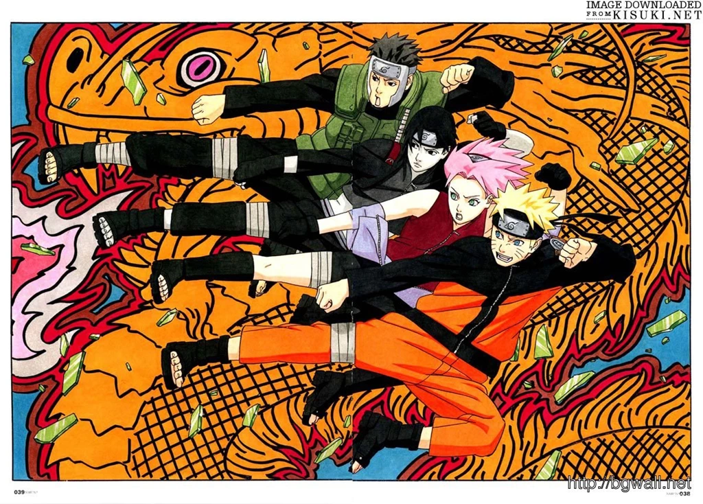 Artbooks Naruto 10th Anniversary Shonen Jump Item 36