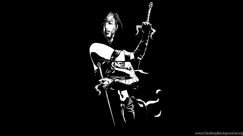 Black And White Comics Elektra Marvel Comics Comics Girls Simple ...
