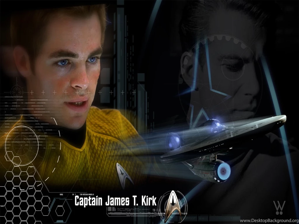 Star Trek 2009 Captain James T. Kirk, Free Star Trek Computer ...