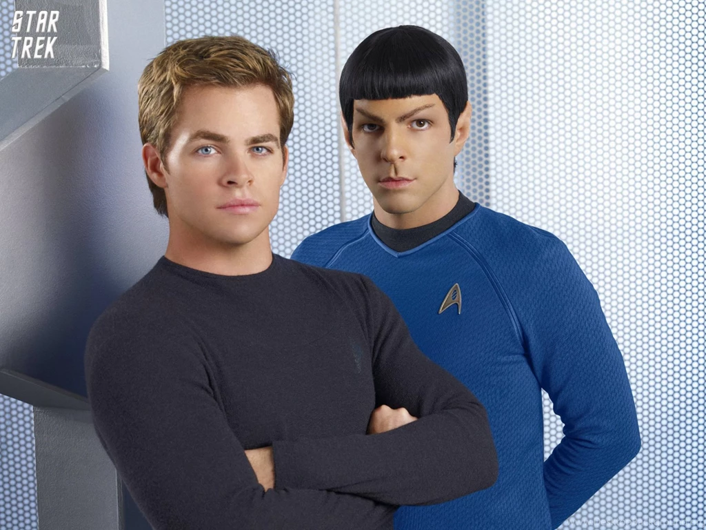 Star Trek 2009 Kirk And Spock, Free Star Trek Computer Desktop ...