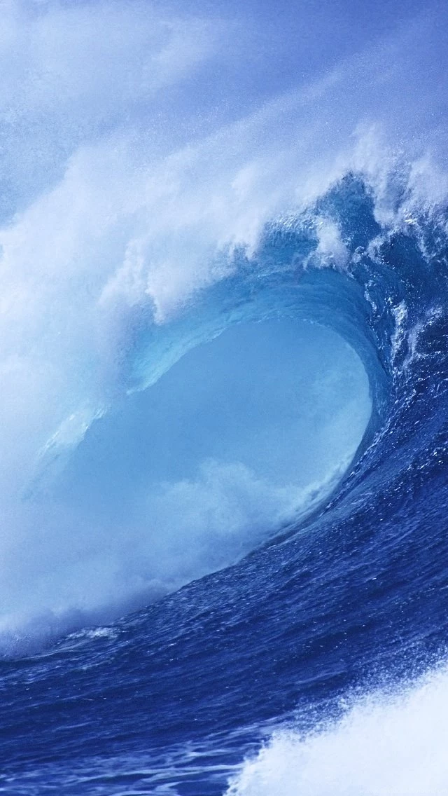 Wave Default IOS 6 iPhone 5 Wallpapers And Backgrounds