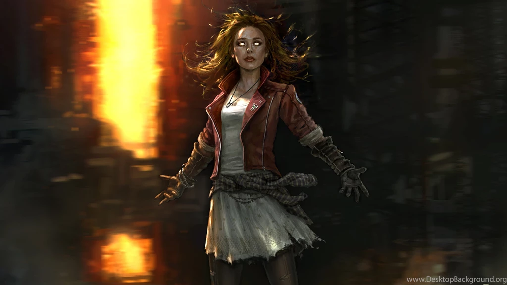 Avengers: Age Of Ultron Scarlet Witch 4K Ultra Hd Glamorous ...