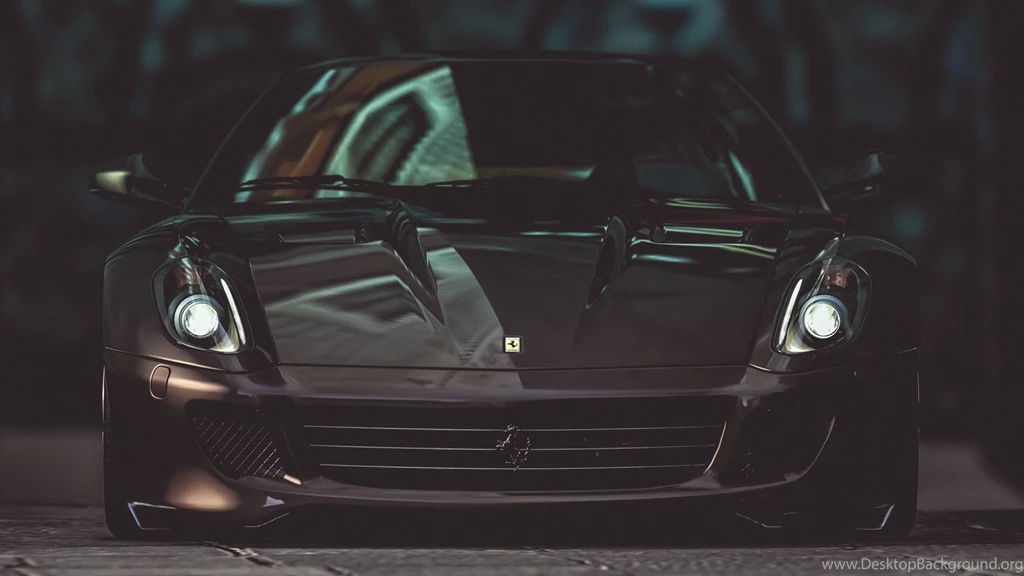 Free Black Ferrari Wallpapers