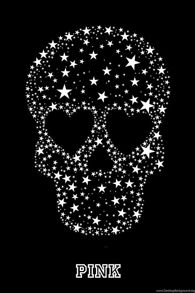 Wallpapers Skull Love Phone Wallpapers Black For Mobile HD Free ...