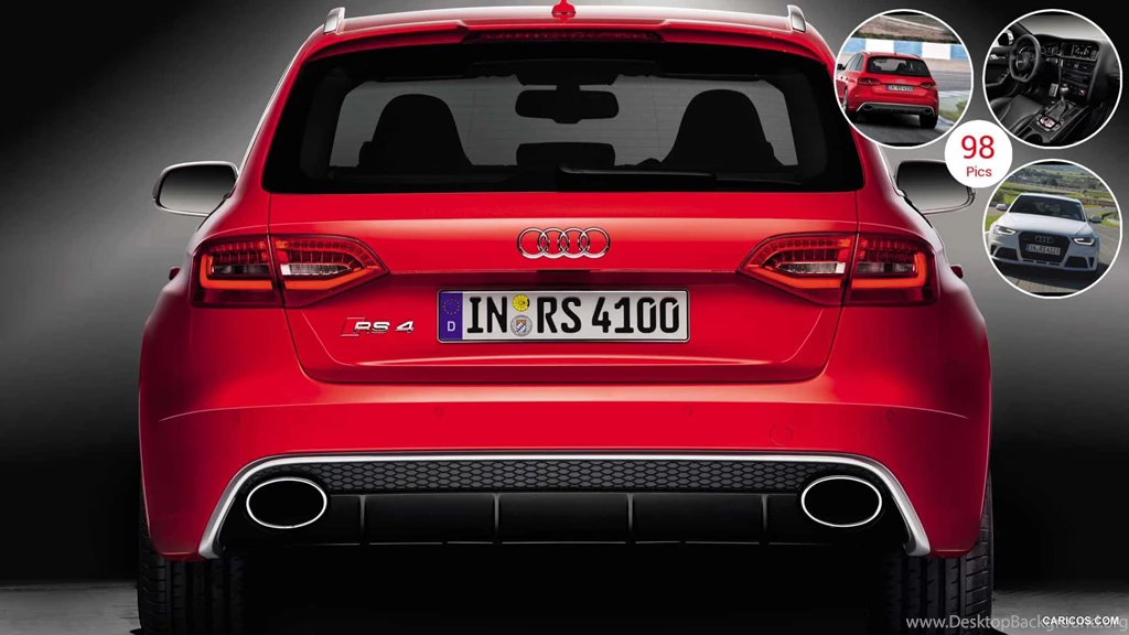 2013 Audi RS4 Avant Rear