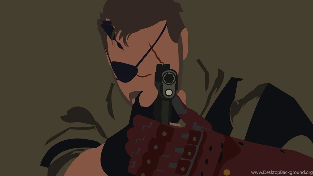 Metal Gear Solid Vectors Big Boss Minimalism Metal Gear Solid V ...