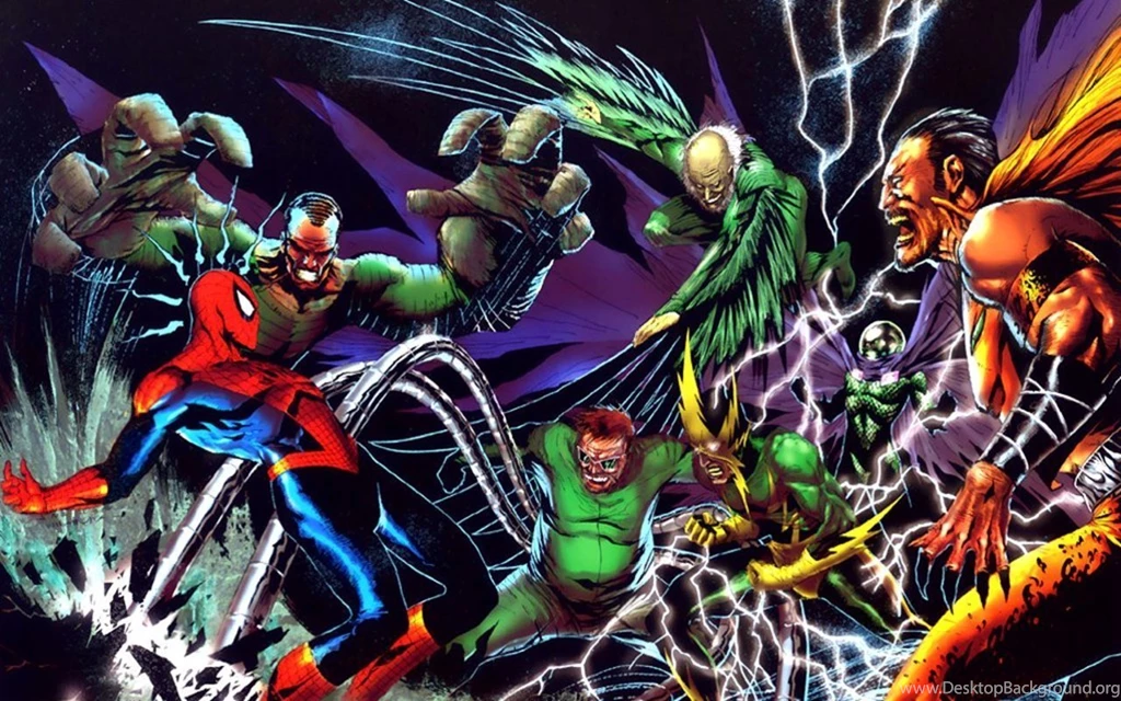 Toshiba Excite 10 Tablet Wallpaper: Spiderman Villains Mobile ...