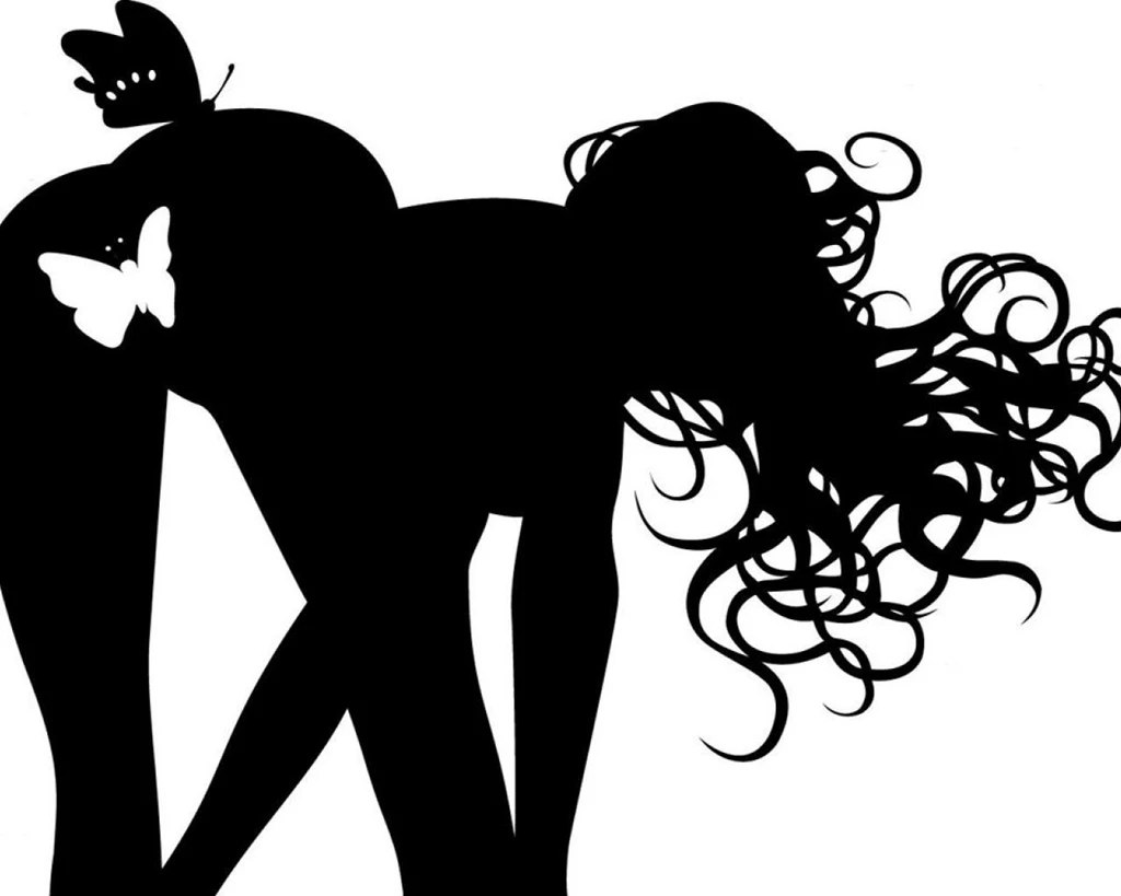 Girls Black White Butterfly Grey Girl HD Wallpapers Wallpapers ...