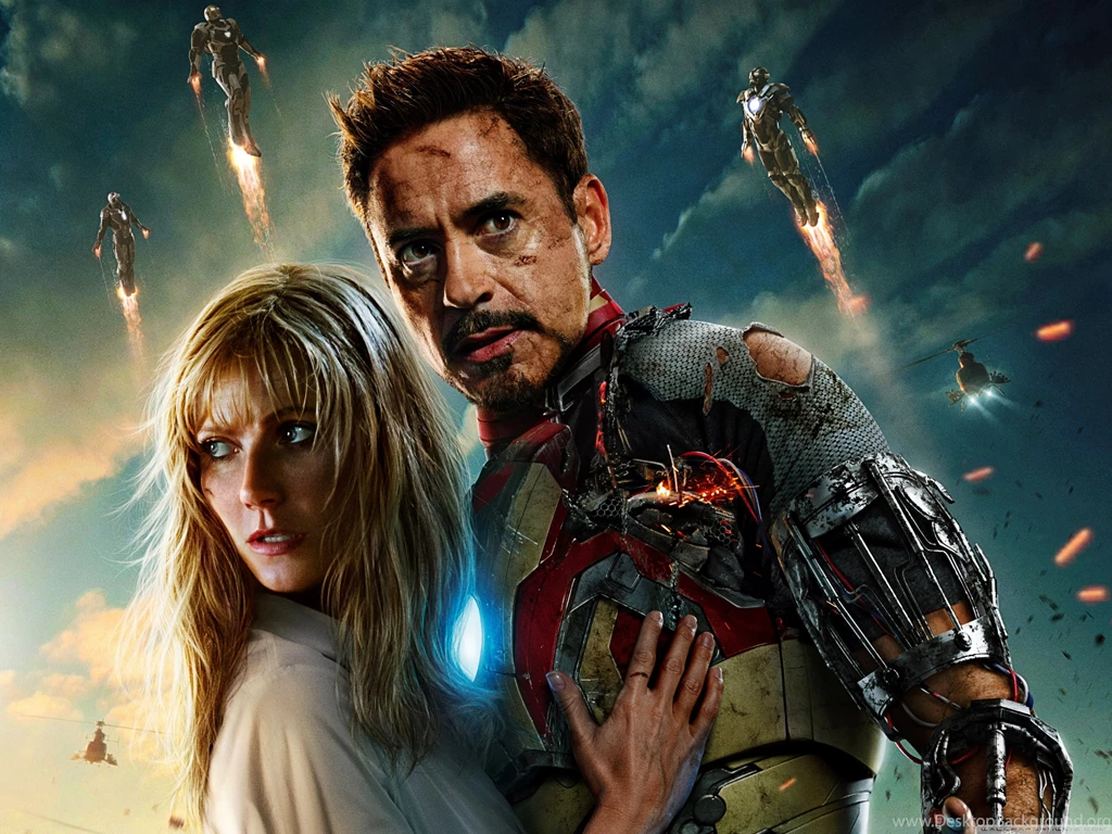 Iron Man 3 Tony Stark And Pepper Potts HD Desktop Wallpapers ...