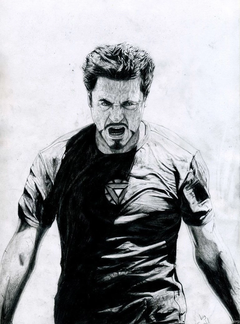 Angry Tony Stark By MadEmill On DeviantArt