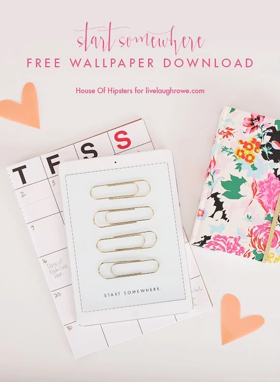 Start Somewhere. Free Wallpapers Downloads.